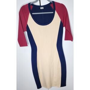 Mantu Colorblocked Dress, Size 42/US Small 6